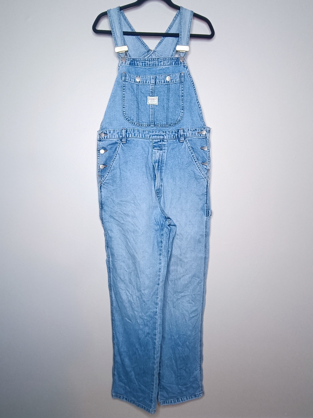 True Vintage 90s RENO Exclusive Denim Overalls M Unisex